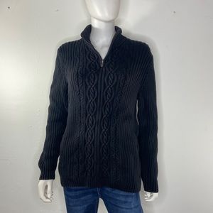 Lands End cable knit sweater‎